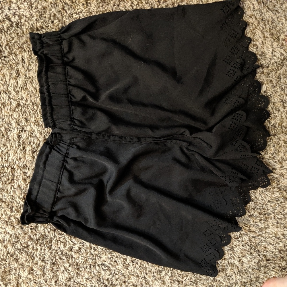 High waist slouchy shorts